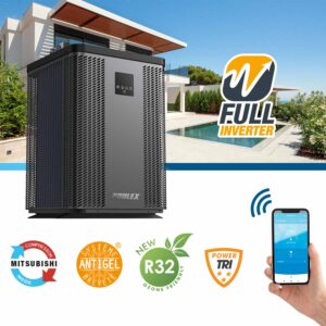 Bomba de calor Poolex Silverline TOP Full Inverter - Imagen 3